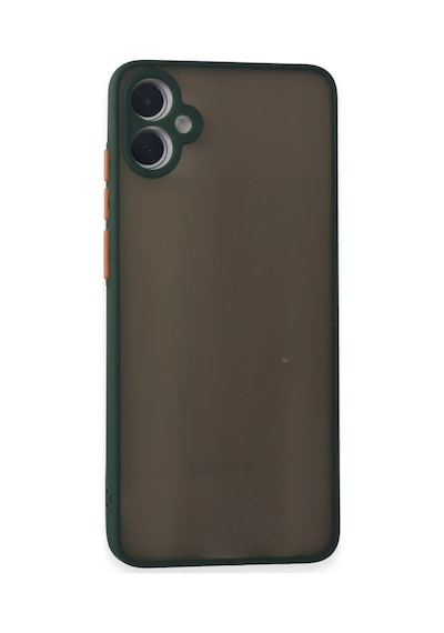 Samsung Galaxy A05 Kılıf Montreal Silikon Kapak - Yeşil 0.2M-Çok Renkli