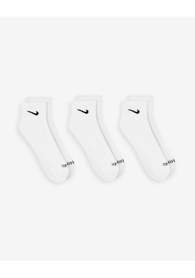 Nike Everyday Plus Destekli Antrenman Bilek Çorapları 3 Çift Beyaz Sx6890-100