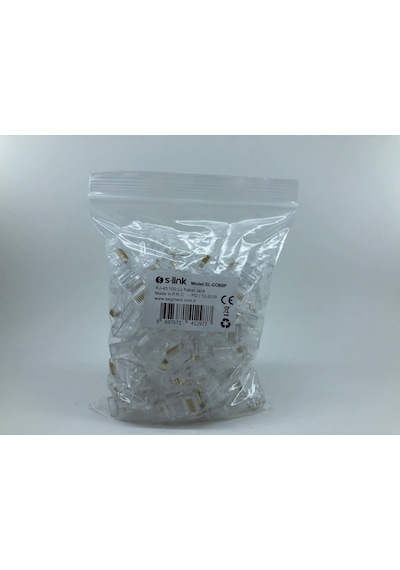 Rj-45 8P8C Plug (Soket ) 100'Lü Paket ( Ürün Adınıza Faturalı )