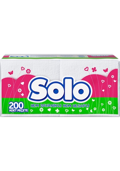 Solo Peçete 200'lü