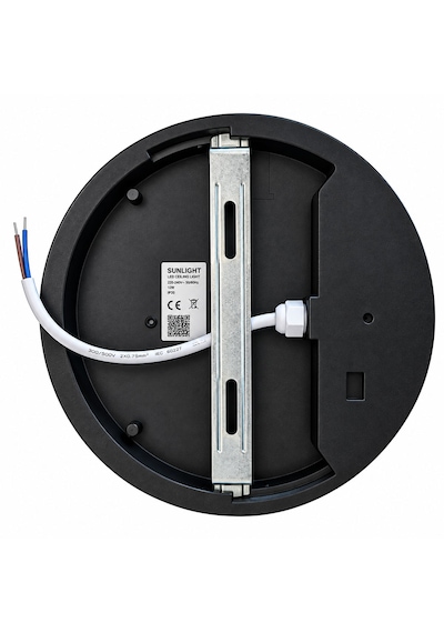 Pırlanta Dış Mekan 3 Renk Ayarlı Sıva Üstü Led Armatür 25 Watt Siyah
