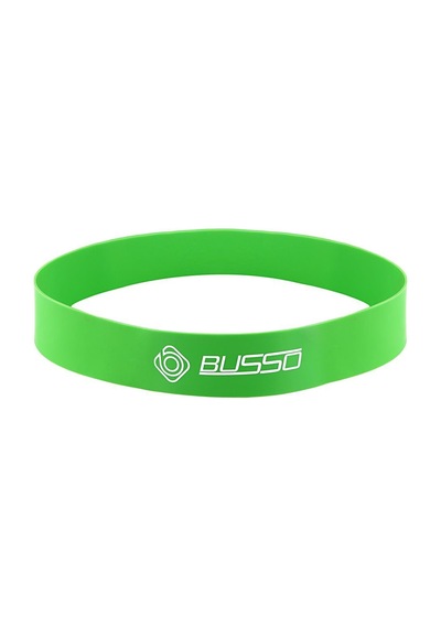Busso Lab20 Latex Aerobik Band 500x30x1.15MM Yeşil Çok Renkli