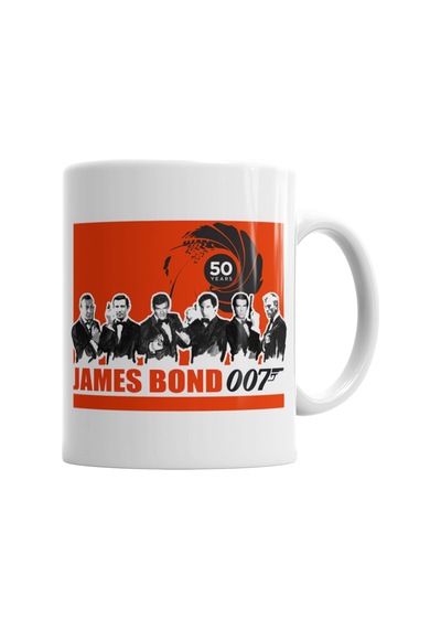 James Bond 007 Kupa Bardak Porselen Karışık