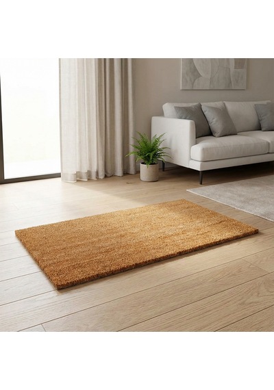 Ekol Pvc Tabanlı Düz Koko Paspas 21ek Kahverengi 33 x 60 CM