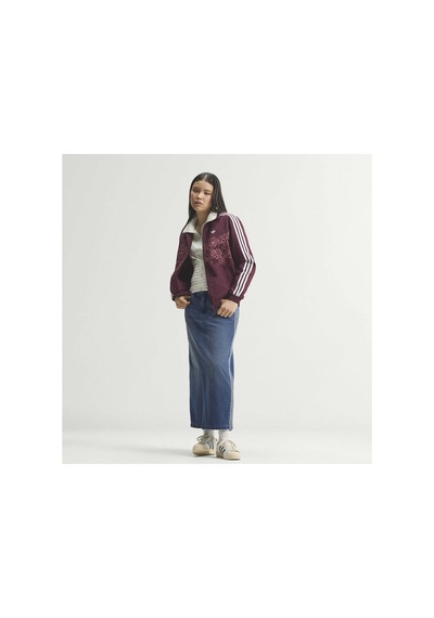 Adidas Kadın Ceket Fb Tt Loose Kx1875 Bordo