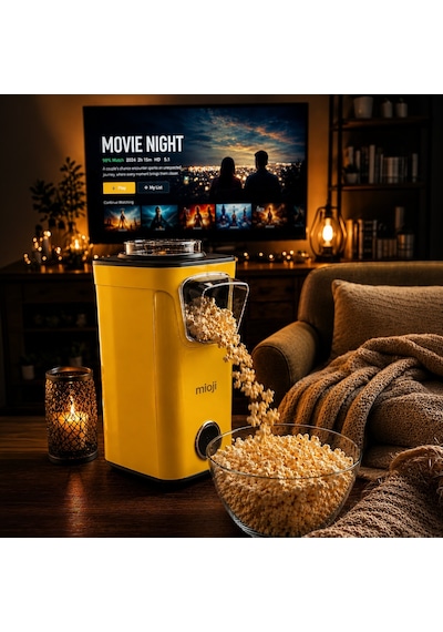 Mioji POPX1 1100 W Yağsız Kompakt Mısır Patlatma Makinesi