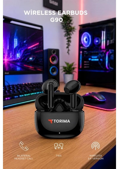 Torima G90 Bluetooth 5.0 Kulak İçi Kulaklık