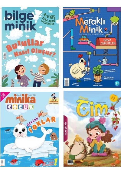 3-6 Yaş Çocuk Dergisi Yıllık Abonelik Paketi