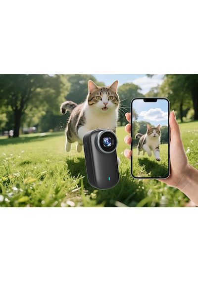 Secumore S-60 Mini 4k Ultra Hd Wi-fi Aksiyon Kamerası Siyah