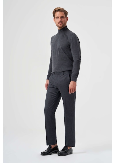 Bisse Erkek Regular Fit Flanel Klasik Pantolon Antrasıt Ppnk23k23201 D58 Antrasit