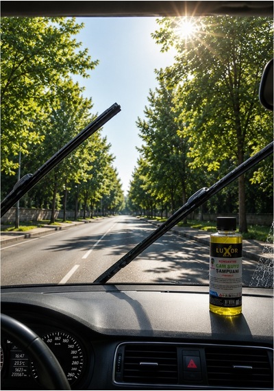 Luxor Kimya Konsantre Oto Cam Suyu Şampuanı 100 Ml 1 Adet