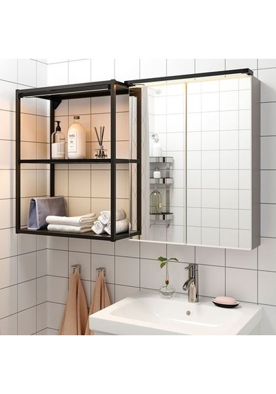 Ikea Sılverglans Led'li Dolap Aydınlatması, Antrasit, 60 Cm