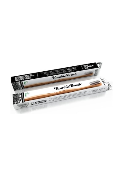Humble Brush Aktif Karbonlu Bambu Diş Fırçası Soft