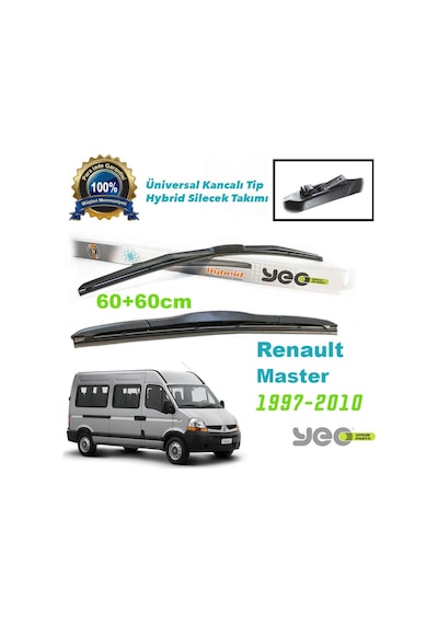 Yunus Emre Otomotiv Renault Master Hybrid Silecek Takımı Yeo 1997-2010