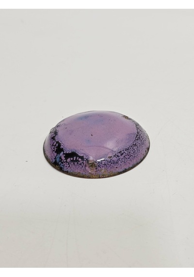 Antika Cloisonne Minyatür Tabak 6cm 167 Beyaz