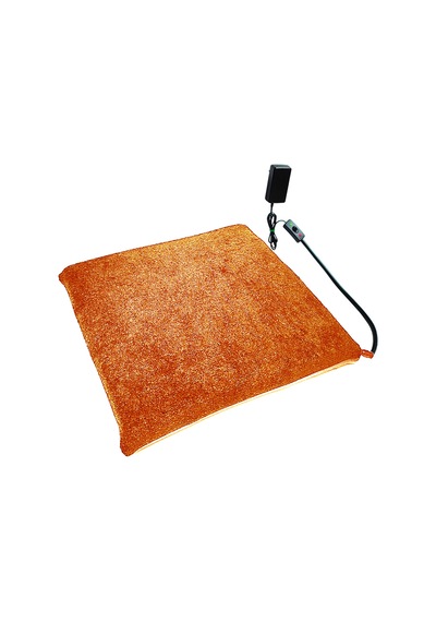 Kedi Minderi Isıtmalı Model 45x45cm 12v Adaptörlü Su Geçirmez Kdtes72