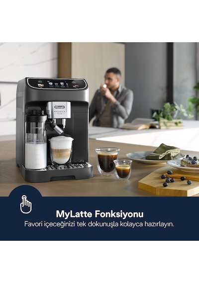 Delonghi Magnifica Plus ECAM320.61.G 1450 W Tam Otomatik Kahve Makinesi