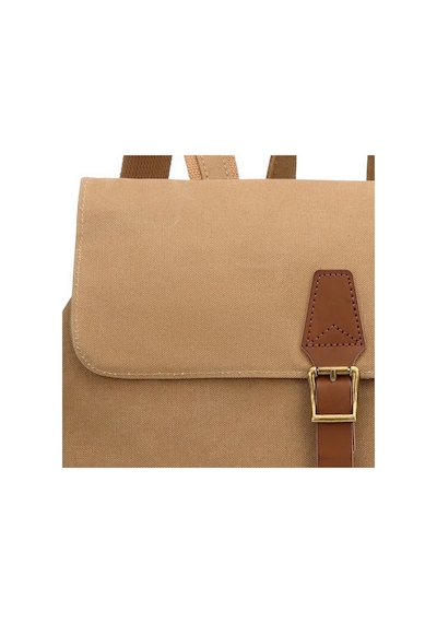 Kanvas Kumaş Kadın Sırt Çantası Smart Bags 1329 Camel