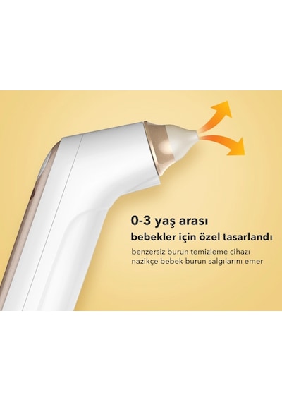 Saubern NA6153 Nasal Elektronik Burun Aspiratörü - Şarjlı Burun Vakum Makinesi
