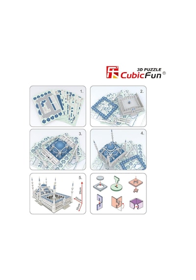 Cubic Fun 3D 321 Parça Puzzle Sultan Ahmet Camii