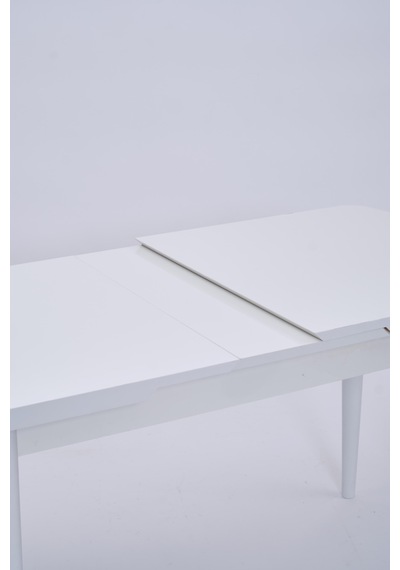 Nehir Polo Lak Panel Açılır Mutfak Masa Takımı 75x130cm beyaz