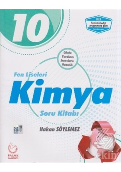 2019 10. Sınıf Fen Liseleri Kimya Soru Kitabı/Hakan Söylemez