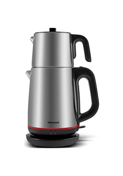 1711h Çelik Çay Makinesi Inox Siyah