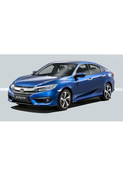 Honda Civic FC5 İçin Uyumlu  Piano Black Kapı Kolçak Kontrol Kaplama