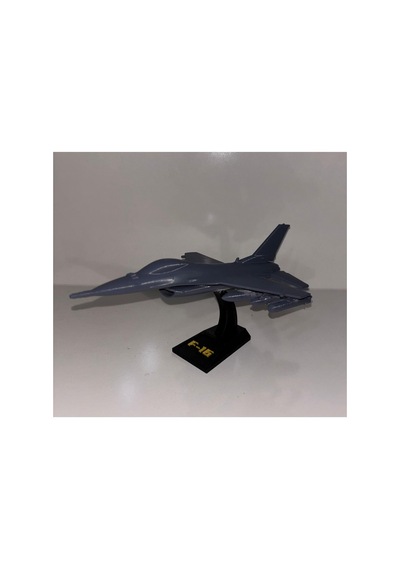 F-16 Fighting Falcon 3d Baskı Maket Boyanabilir Savaş Uçağı Modeli