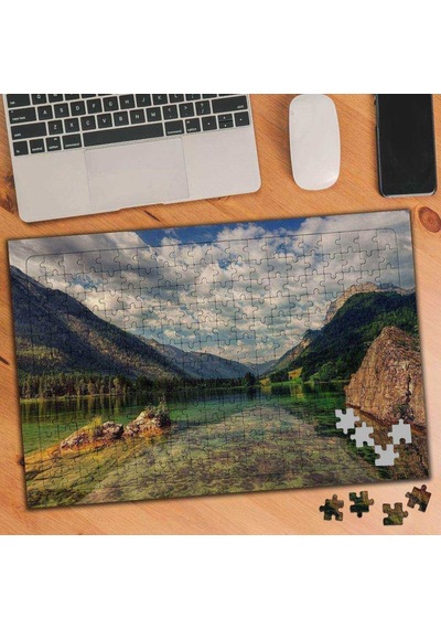 Deniz Ve Dağ Manazarası 240 Parça Puzzle Yapboz-3397784