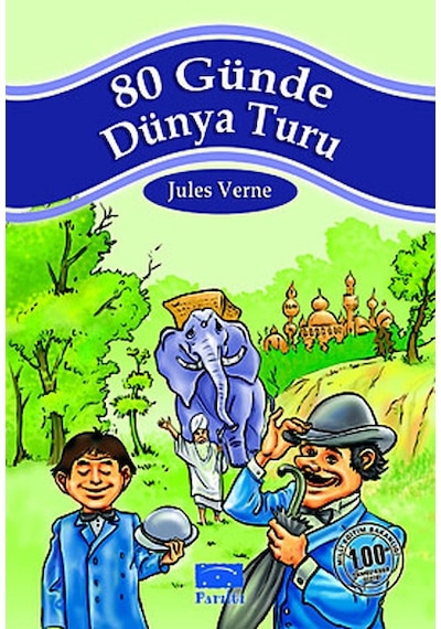 Kıtap Parıltı 100 T.E. 80 Gunde Devrı Alem - Jules Verne