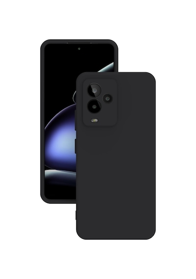 General Mobile Gm 24 Pro Kılıf Kamera Korumalı Silikon Rubber Arka Kapak Siyah