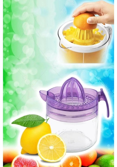Limon Narenciye Portakal Sıkacağı 300ml Cam Hazneli Sıkacak Çam Diğer