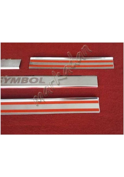 Db Chrome Renault Symbol Kapı Eşiği 2009-2012 4 Parça P.Çelik