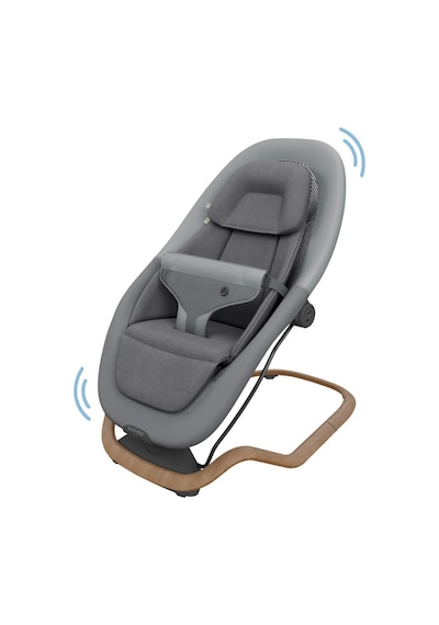 Maxi-Cosi Dove Pro Dünyada İlk CloudSoft Titreşimli Sezgisel Sallanan İkonik Tasarım Ev Tipi Ana Kucağı Elegance Graphite