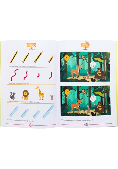 4 Yaş Zihinsel Gelişim Etkinlikleri - 3 Kitap