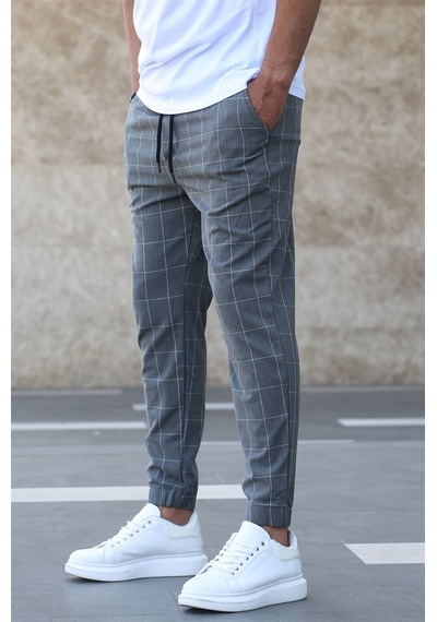 Madmext Madmext Ekoseli Antrasit Jogger Mad4081-antrasit Antrasit