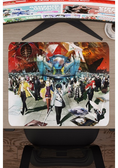 Metaphor: Refantazio Dikişli Kauçuk Oyuncu Mousepad V5 - 48x40 Xl Gaming Mouse Pad