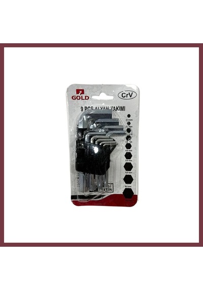 Storeşahin Crv 9 Parça Kısa Alyan Takımı Shn0720