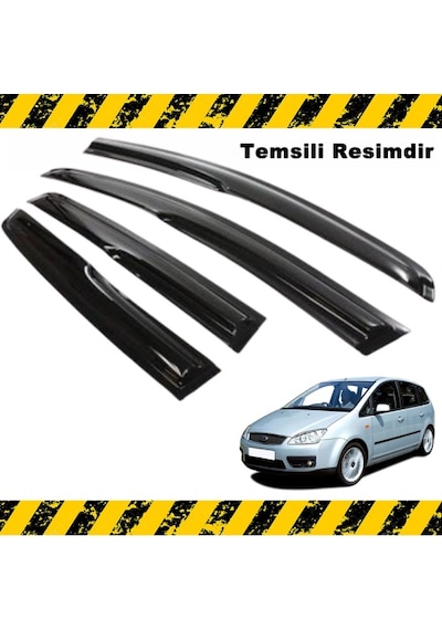 Ford C-Max Mügen Cam Rüzgarlığı 2003-2009 Arası 4 Lü Set N11.28393