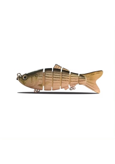 Suni Balık Yemi 10 Cm 19 Gr Gerçekçi Kıvrak Rapala-5 Adet Kutulu