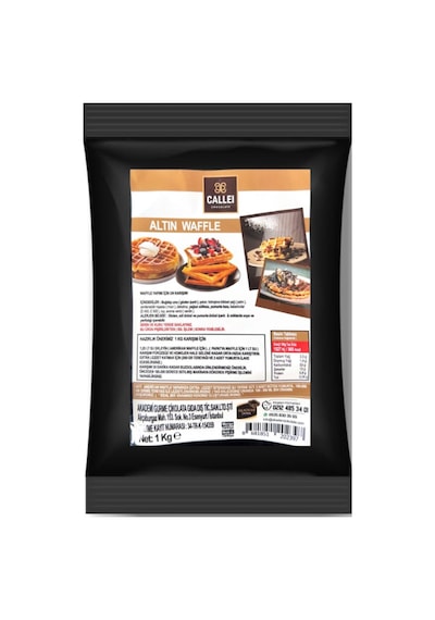 Callei Waffle Harcı Altın Tarif 1 Kg