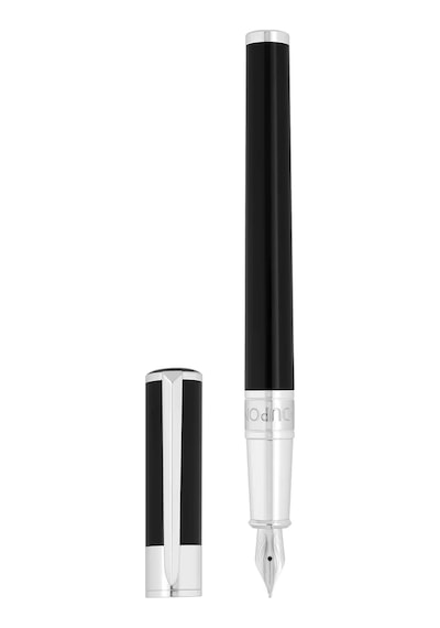 S.t. Dupont Initial Gümüş Dolma Kalem 270200 Siyah
