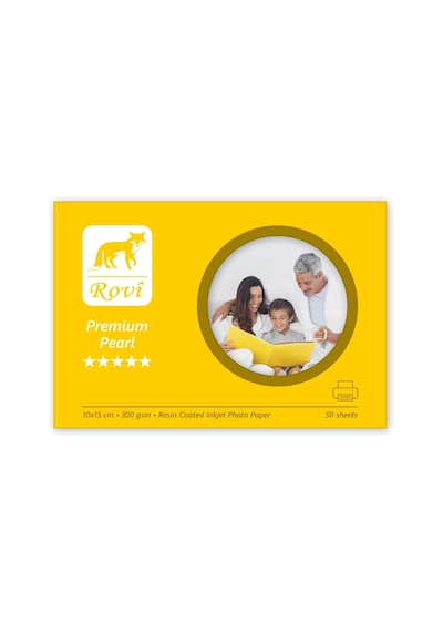 Rovi Rovıfotprınt8 Premium İnci Fotoğraf Kağıdı 300gsm 50yp 10x15