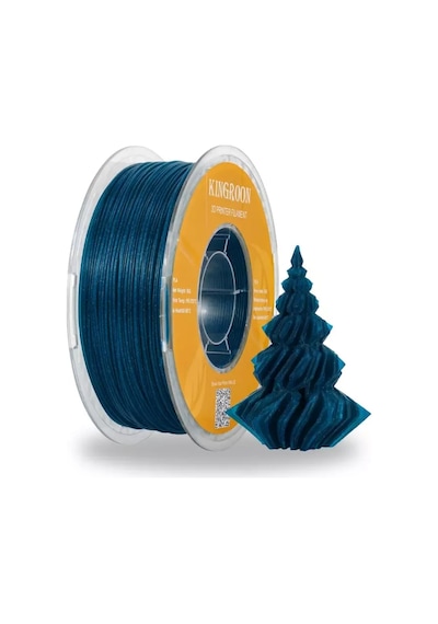 Kingroon Mavi Pla Twinkling Filament 1.75 Mm 1000gr