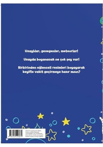Uzay - Boyama Kitabım