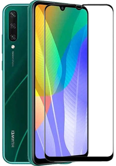 Nettech Huawei Y6p Uyumlu Ön Koruma Seramik Nano Ekran Koruyucu - Siyah
