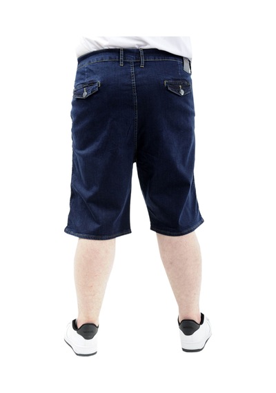 Mode Xl Büyük Beden Erkek Kapri Kot Armina 22906 Lacivert Lacivert