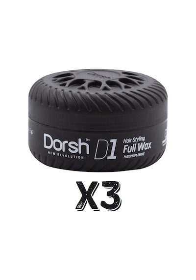 Dorsh Saç Şekillendirici Wax Full Wax D1 150 Ml 3 Adet