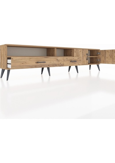 Arges Tv Ünitesi 3 Raflı 2 Çekmeceli 2 Kapaklı 220x30x51 Çam-çam Atlas Çam/atlas Çam - Atlas Çam Arges Tv Ünitesi 3 Raflı 2 Çekmeceli 2 Kapaklı 220x30x51 Çam-çam Atlas Çam/atlas Çam - Atlas Çam